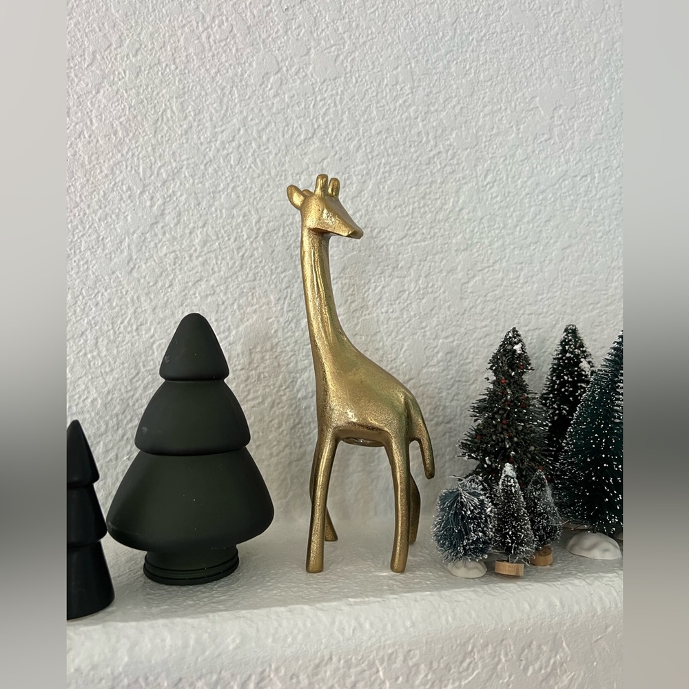 Christmas decor gold dear